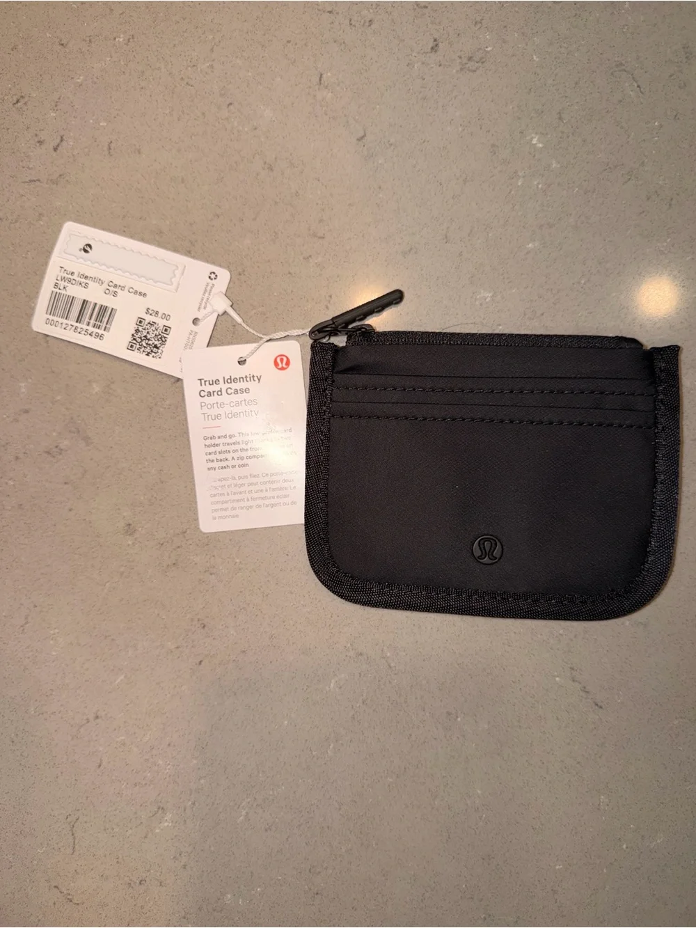 lululemon athletica True Identity Card Case - Black